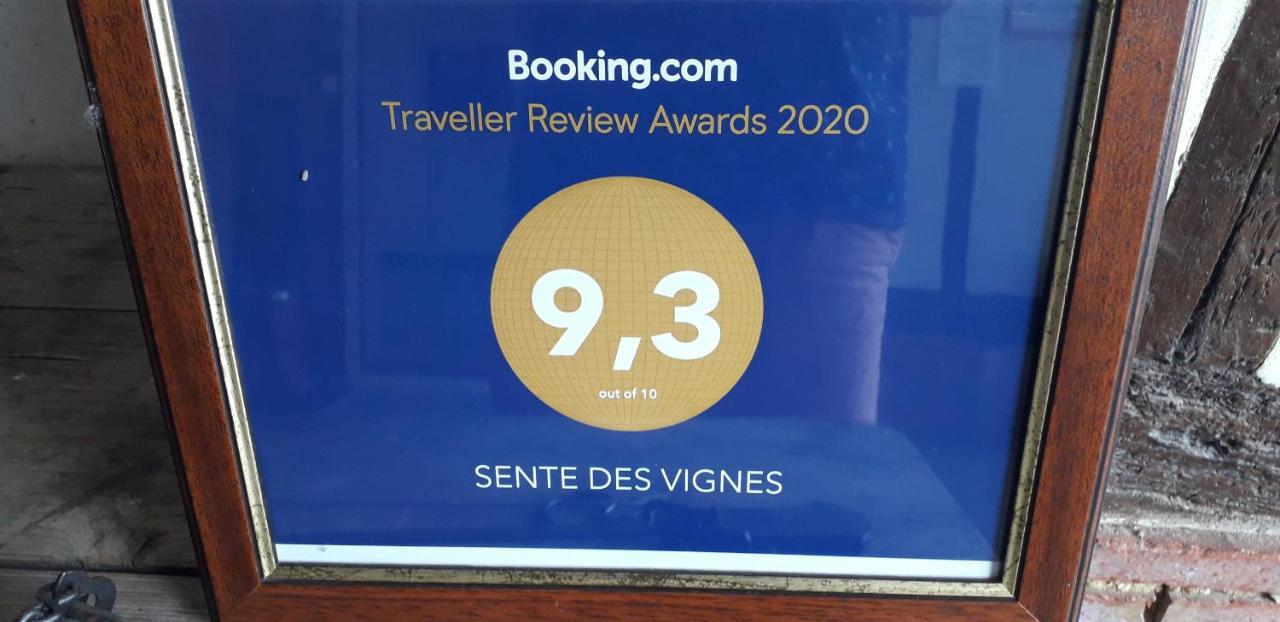 Bed and Breakfast La Sente Des Vignes Hauteville  Esterno foto